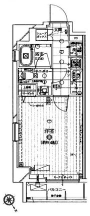 レガリス門前仲町パークサイドの間取り画像