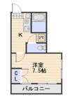 パレス下中野の間取り画像