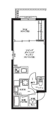 MAXIV CROS板橋の間取り画像