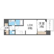 ArtizA瓦屋町Ⅰの間取り画像