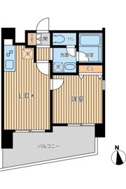 オーキッドレジデンス三ノ輪Ⅱの間取り画像