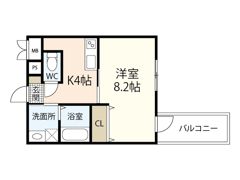 セレナーデ東雲本町の間取り画像