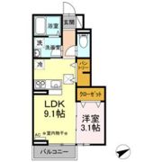 エスペランサ岩切の間取り画像