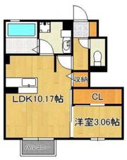 D-room片野新町の間取り画像