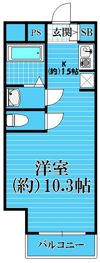 ベイ・イーストの間取り画像