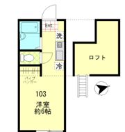 カーサマロンの間取り画像