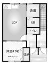 カンパニア西の土居弐番館の間取り画像