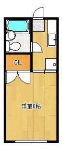 ホワイトハイツ萩原の間取り画像