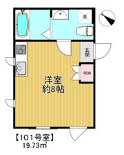 Les Pentes Nagasaki（レ・パント・ナガサキ）の間取り画像