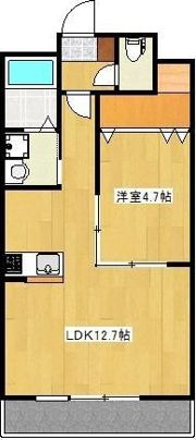 Spring長嶺南の間取り画像