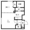 NOVEL北広島の間取り画像