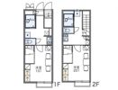 レオパレスシャルマン六田Ⅲの間取り画像