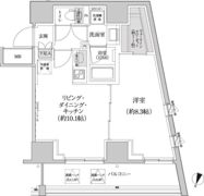 パークハビオ渋谷本町レジデンスの間取り画像