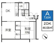 千里園マンションの間取り画像