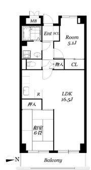 パークエイト戸田の間取り画像