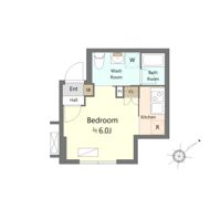 SHOKEN Residence横浜生麦Ⅲの間取り画像