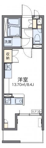 レオネクストテルスの間取り画像