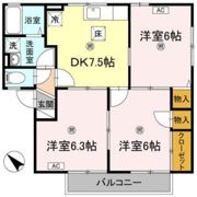 シャルマン A棟の間取り画像