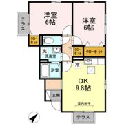 コテージ パラムの間取り画像