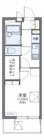 レオパレスすずらんの間取り画像