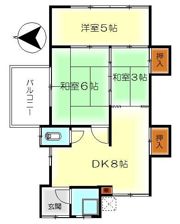 前川アパートの間取り画像