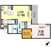 D rivet 谷田★2026/6完成新築★の間取り画像