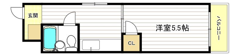 ウッディーR ONEの間取り画像