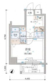 リヴシティ一番町の間取り画像