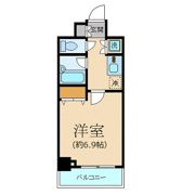 パレステュディオ新宿都庁前の間取り画像