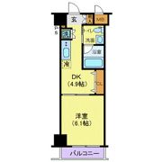 XEBEC人形町exzの間取り画像