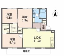 フレグランス小坂 C棟の間取り画像