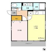 ソレイユの間取り画像