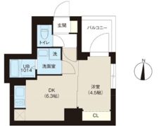 aLATO錦糸町southの間取り画像