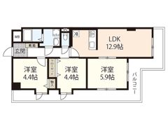 横村ビルの間取り画像