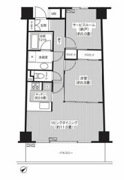 ウィスタ高井戸の間取り画像