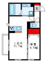 ベッラカーサⅡの間取り画像