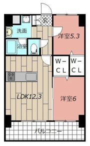 THE SQUARE Platinum Residenceの間取り画像