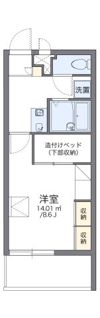 レオパレス向日葵の間取り画像