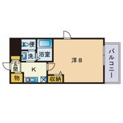 アンピール唐人町の間取り画像