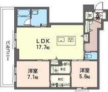 ShaMaison ヴィアソーレイツキの間取り画像