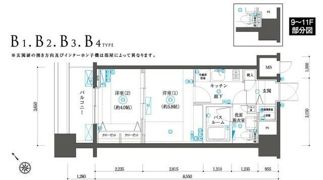 フェニックスヨコハマスクエアの間取り画像