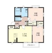 フローラル平戸Cの間取り画像