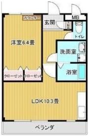 リバーサイド・愛の間取り画像