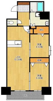 スマート大手町の間取り画像