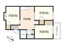 松田マンションの間取り画像
