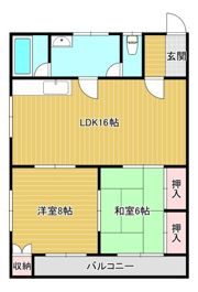 リーベンハイムの間取り画像