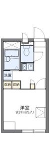 レオパレス春日の間取り画像