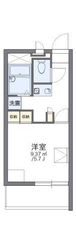レオパレスハピネス湘南の間取り画像