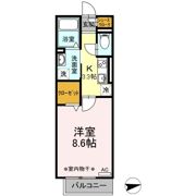 リビエールウメダの間取り画像