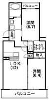 リブラの間取り画像